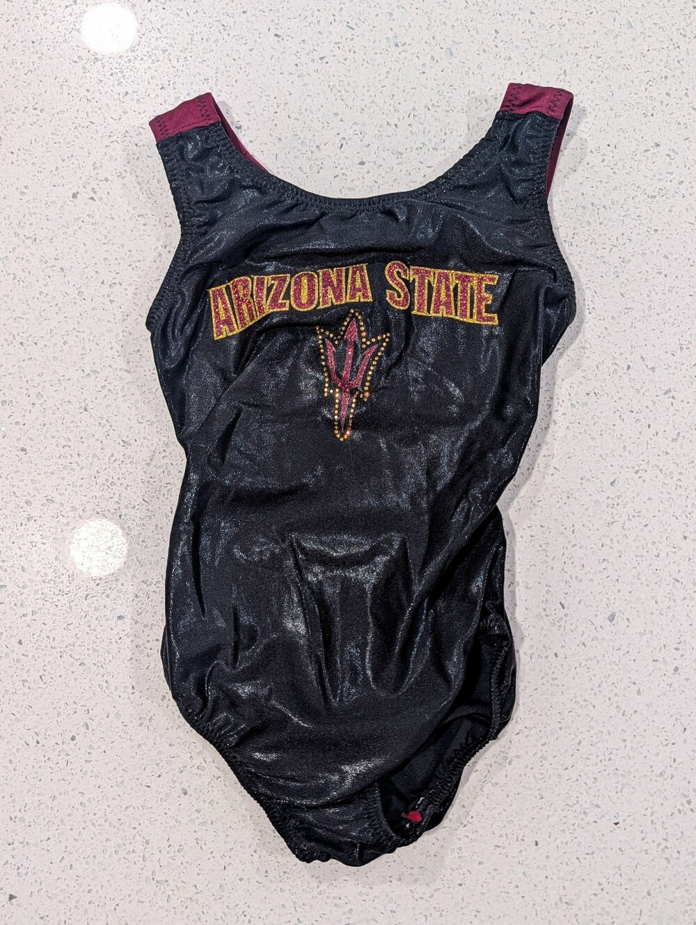 ASU Sun Devils Collegiate Foxy Foxy's gymnastics dance Leotard CS Small College